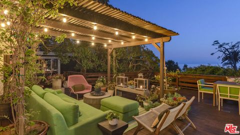 A home in Malibu