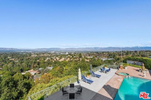 A home in Sherman Oaks