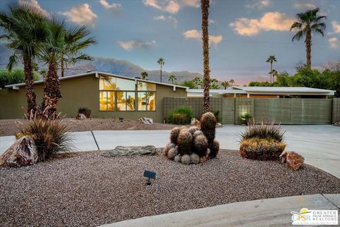 A home in Palm Springs