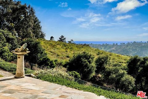 A home in Malibu