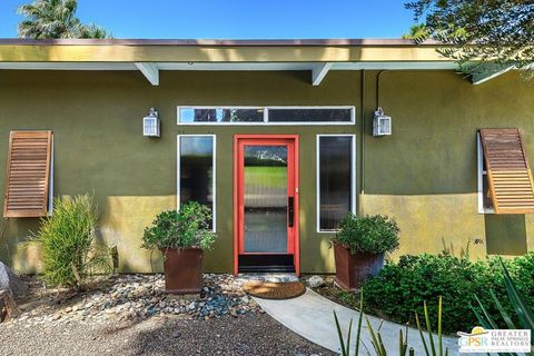 A home in Palm Springs