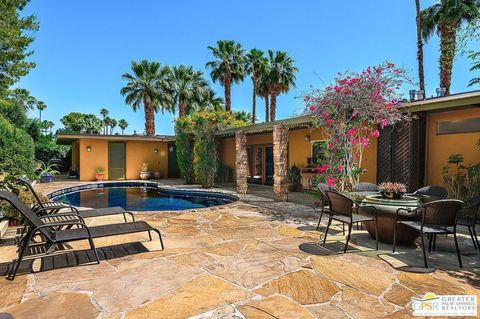 A home in Palm Springs