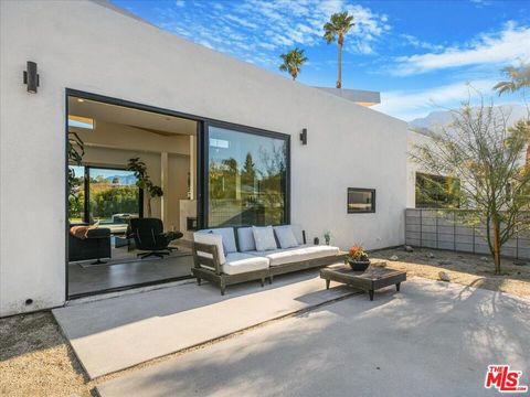 A home in Palm Springs