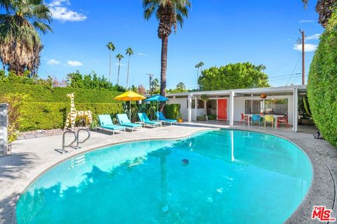 A home in Palm Springs