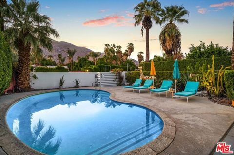 A home in Palm Springs