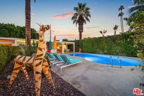 A home in Palm Springs