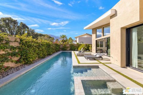 A home in Palm Springs