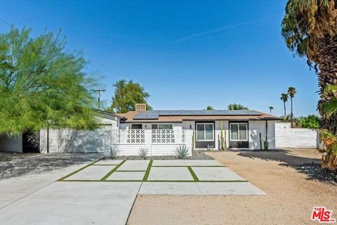 A home in Palm Springs