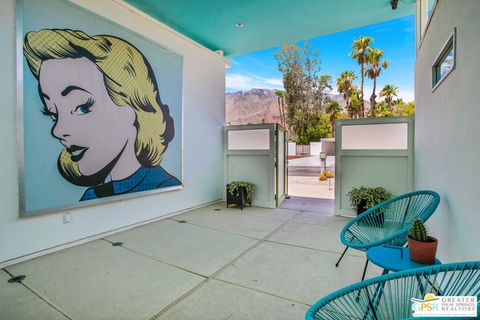 A home in Palm Springs