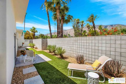 A home in Palm Springs