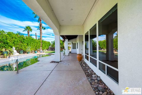 A home in Palm Springs