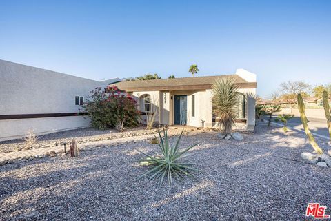 A home in Palm Springs