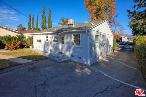 A home in Burbank