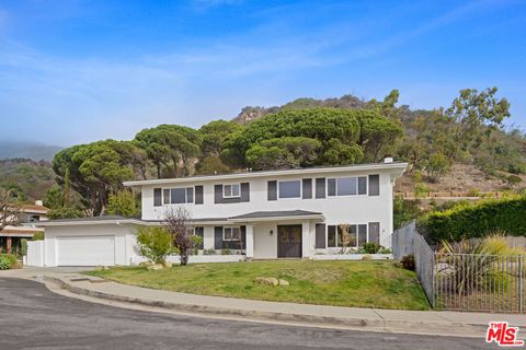 A home in Pacific Palisades