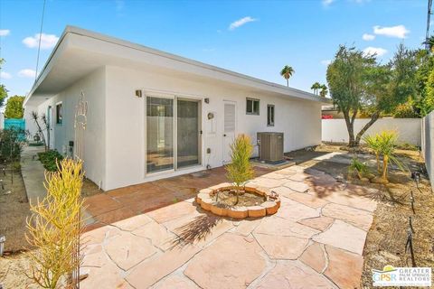 A home in Palm Springs