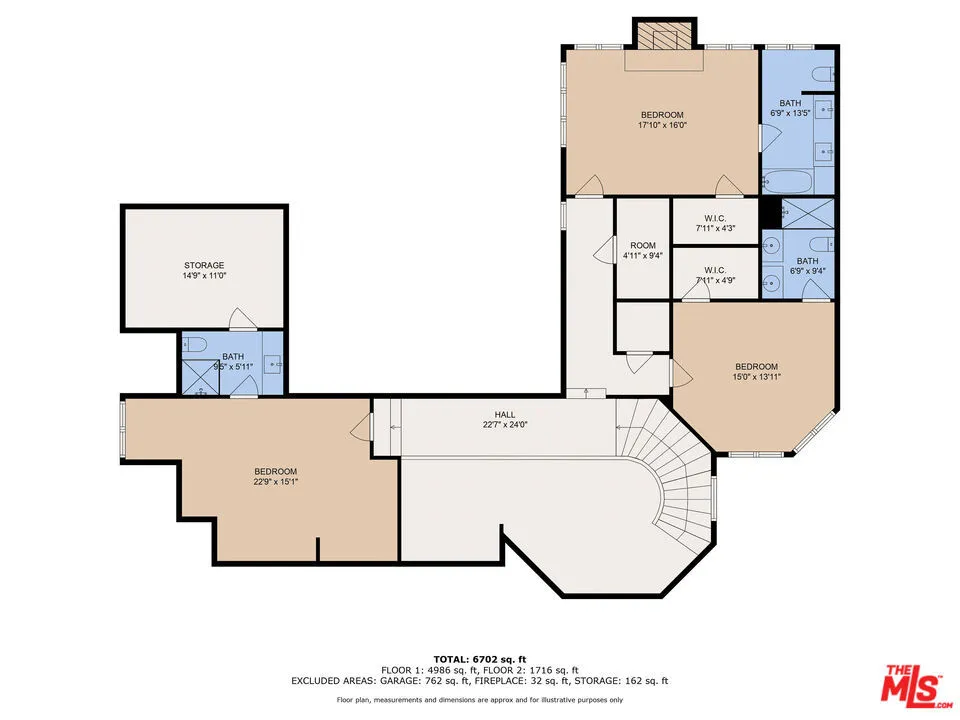 Woodland Hills, California 91364, United States, 5 Bedrooms Bedrooms, ,6 BathroomsBathrooms,Residential,Active,33663