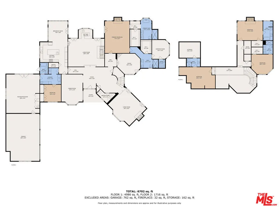 Woodland Hills, California 91364, United States, 5 Bedrooms Bedrooms, ,6 BathroomsBathrooms,Residential,Active,33663