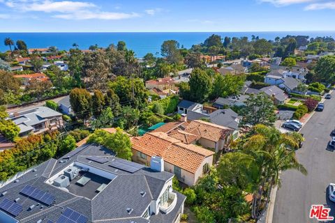 A home in Pacific Palisades