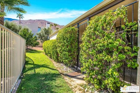 A home in Palm Springs