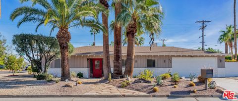 A home in Palm Springs