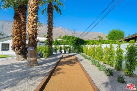 A home in Palm Springs