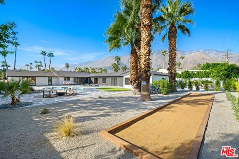 A home in Palm Springs