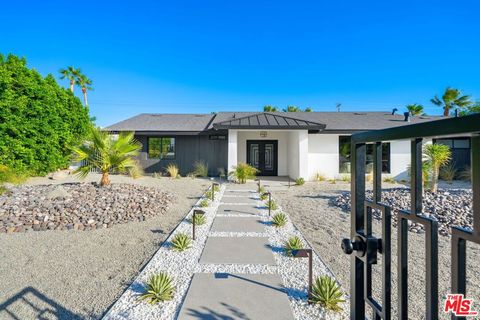 A home in Palm Springs