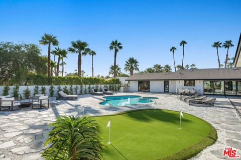 A home in Palm Springs