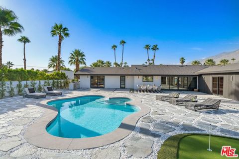 A home in Palm Springs