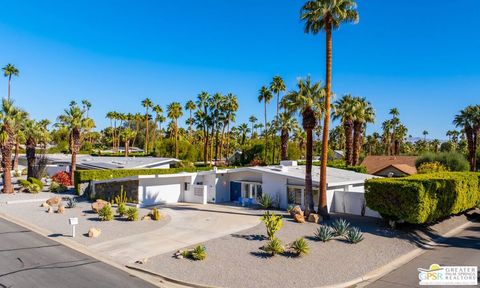 A home in Palm Springs