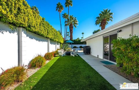 A home in Palm Springs