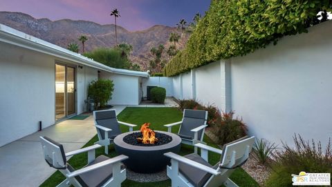 A home in Palm Springs