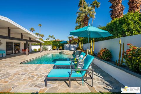 A home in Palm Springs