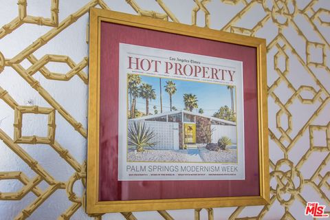 A home in Palm Springs