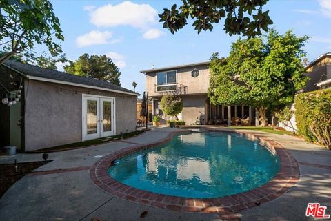 A home in Sherman Oaks