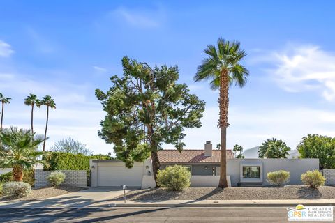 A home in Palm Springs