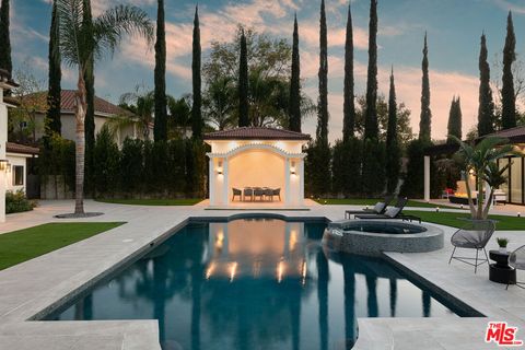 A home in Tarzana