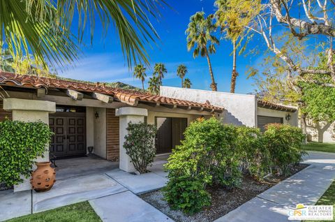 A home in Palm Springs