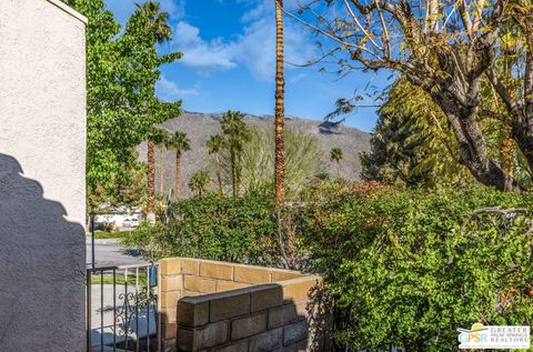 A home in Palm Springs