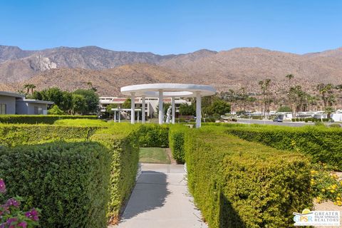 A home in Palm Springs