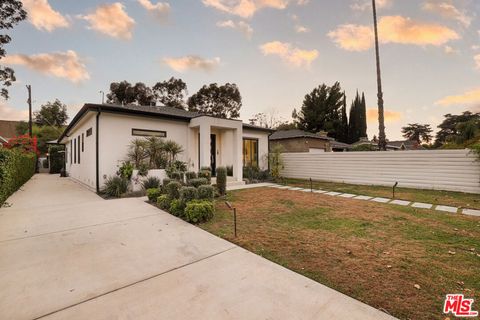 A home in Sherman Oaks