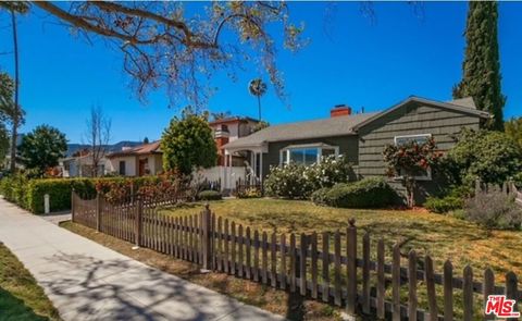 A home in Burbank