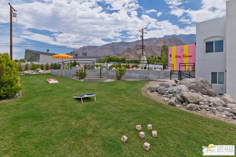 A home in Palm Springs