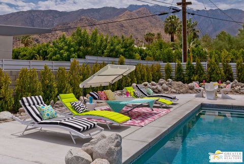 A home in Palm Springs