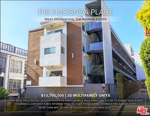 1115 Hacienda Place West Hollywood CA 90069