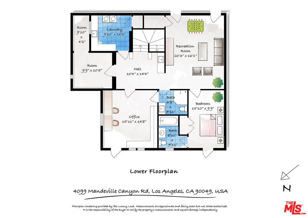 4099 Mandeville Canyon Rd