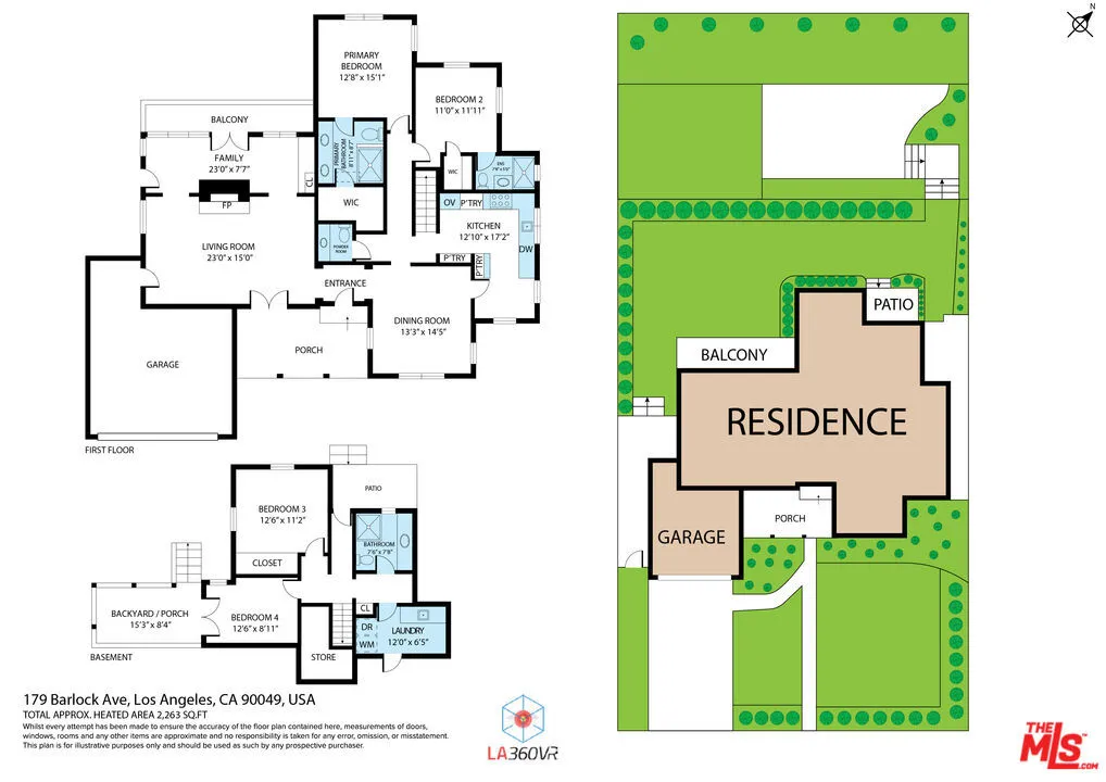 Los Angeles, California 90049, United States, 4 Bedrooms Bedrooms, ,3 BathroomsBathrooms,Residential,Active,241843