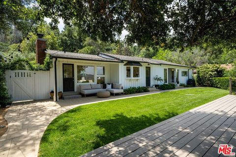 1205 Fernwood Pacific Drive Topanga CA 90290