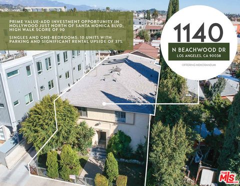 1140 N Beachwood Drive Los Angeles CA 90038