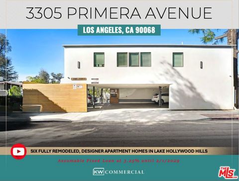 3305 Primera Avenue Los Angeles CA 90068